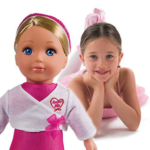 Grandi Giochi GG71153, Nuova Giulia Ballerina Amore Mio, Colore Rosa e Bianca - Ilgrandebazar