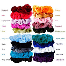Carica l&#39;immagine nel visualizzatore di Gallery, Sinwind 20 pcs elastici per capelli Elastici in velluto Capelli...