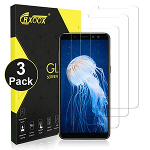 CRXOOX 3 Pack Vetro Temperato per Samsung Galaxy A8 2018 Protezione 2018 - Ilgrandebazar