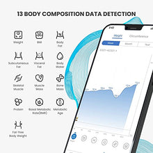 Carica l&#39;immagine nel visualizzatore di Gallery, RENPHO Bilancia Pesapersone, Professionale Bilancia Impedenziometrica Bluetooth Bilancia Pesa Persona Digitale con App-Misura Peso Corporeo, Massa Grassa, BMI, Massa Muscolare, Massa Ossea, Proteine