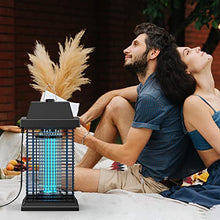 Carica l&#39;immagine nel visualizzatore di Gallery, PALONE Lampada Antizanzare Elettrica, 20W 4500V UV Lampada Repellente Zanzare, Impermeabile IPX4 Trappola Zanzare Elettrico Per Campeggio, Giardino, Interni ed Esterni, Silenzioso e Sicuro