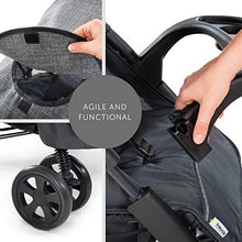 Carica l&#39;immagine nel visualizzatore di Gallery, Hauck Passeggino Shopper Neo 2 - Passeggino Compatto dalla Nascita fino a 25 kg - Passeggino Pieghevole con 2 Portabibite, Reclinabile con Finestrina - Grande Cesto Portaoggetti - Grigio