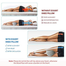 Carica l&#39;immagine nel visualizzatore di Gallery, Essort Cuscino per Le Gambe Ortopedico Ginocchia con Grigio - Ilgrandebazar