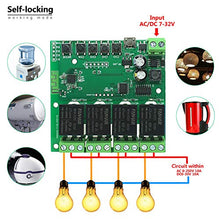 Carica l&#39;immagine nel visualizzatore di Gallery, Newgoal Modulo relè Smart Switch WiFi a 4 canali, TUYA/App Life Dc4-ty