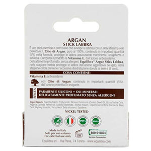 Equilibra Cslg Stick Labbra Argan - 6 Ml - Ilgrandebazar