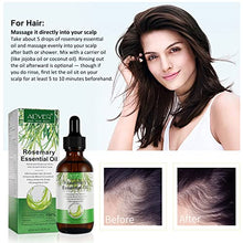 Carica l&#39;immagine nel visualizzatore di Gallery, Olio Essenziale di Rosmarino per Capelli Crescita, Rosemary Essential Oil for Hair Growth, per Capelli Secchi e Danneggiati, Stimolano la Crescita dei Capelli, Nutrono Il Cuoio Capelluto, 60 ml