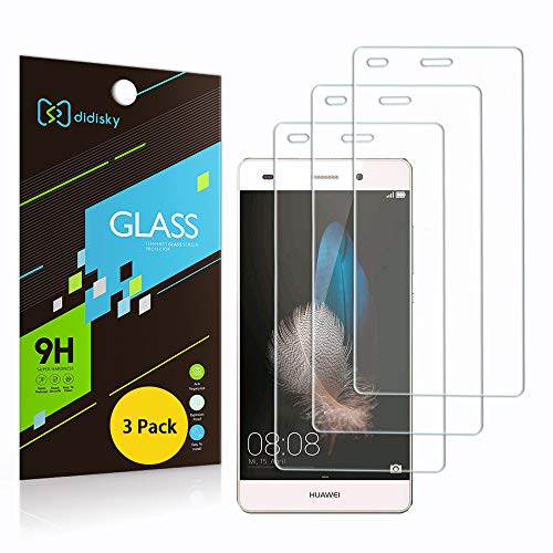 Didisky Pellicola Protettiva in Vetro Temperato per Huawei P8 Lite, [ 3... - Ilgrandebazar