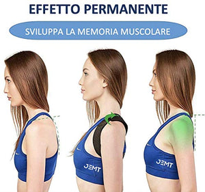 Fascia Posturale JEMT 3.0 Spalle e Schiena Uomo Donna, Correttore Postura...