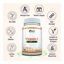 Carica l'immagine nel visualizzatore di Gallery, Vitamina C 1000 mg | 180 compresse (Fornitura Per 6 Mesi) | Integratori...