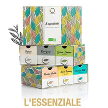 Carica l'immagine nel visualizzatore di Gallery, ORIGEENS Cofanetto TE BIO L’ESSENTIELLE | Assortimento di Te Verde - Rooibos - Te Nero - Te Bianco | Confezione Regalo