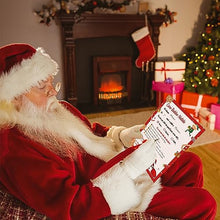 Carica l'immagine nel visualizzatore di Gallery, KOÏLWËS Letterina Babbo Natale - Certificato di Babbo Natale Libro dei Bambini Buoni - Idee Regali Bambini Natale Originali - Kit Babbo Natale - Regali Natale