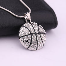 Carica l'immagine nel visualizzatore di Gallery, Lemegeton Basket Fascino Crystal Pendant Necklace Jewelry per Tifosi - Ilgrandebazar