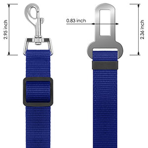 4 pezzi regolabile Pet Dog Cat cintura, Yucool sicurezza porta veicolo auto... - Ilgrandebazar