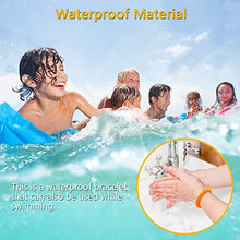 Carica l'immagine nel visualizzatore di Gallery, Braccialetto Antizanzare, Gritin [10 Pezzi] Braccialetti Repellenti per...