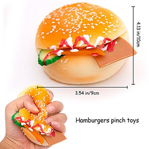 MMTX 3 Pezzi Giocattoli per Squishies a Crescita lenta,Soft Cut Squeeze KFC - Ilgrandebazar