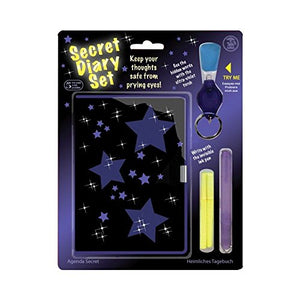 Tobar- Set Diario Segreto, Colore Nero/Viola, 9076 - Ilgrandebazar