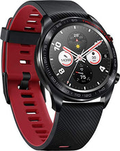 Carica l&#39;immagine nel visualizzatore di Gallery, HONOR - Orologio Classico con Display Meteorite Black + Rotes Silikon Armband - Ilgrandebazar