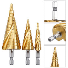 Carica l&#39;immagine nel visualizzatore di Gallery, Rovtop Kit 3 Punte Coniche in Acciaio HSS per Trapano HSS, 10cm - Ilgrandebazar