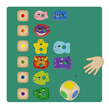 Carica l&#39;immagine nel visualizzatore di Gallery, Legno Gioco di Pesca Giocattolo Educativo Magnetico con Ocean Animale...