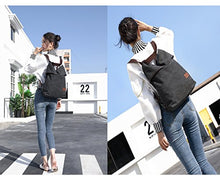 Carica l'immagine nel visualizzatore di Gallery, Travistar Borsa Zaino Donna,Borsa Tracolla Donna Borse a Mano Nero