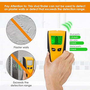 INTEY Rilevatore Metalli Cavi Elettrici 3 in 1 Multi-Scanner con 3 Modalità... - Ilgrandebazar