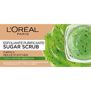 L'Oréal Paris Sugar Scrub Esfoliante Purificante Viso & Labbra con Cristalli... - Ilgrandebazar