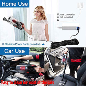 IMMEK Aspirabriciole,150W/7500PA Aspirabriciole Potente,70dB Basso...