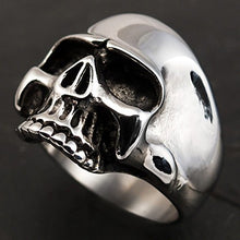 Carica l&#39;immagine nel visualizzatore di Gallery, Fly Style Teschio Skull Anello Uomo di Acciaio Inox Keith Richards - Ilgrandebazar
