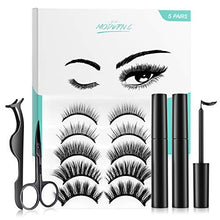 Carica l&#39;immagine nel visualizzatore di Gallery, Ciglia Magnetiche Eyeliner, Kit Finte Magnetiche, Eyeliner...
