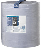 Carica l&#39;immagine nel visualizzatore di Gallery, Tork 128407 Carta per asciugatura industriale Universal, 1 x 340 m, Blu - Ilgrandebazar