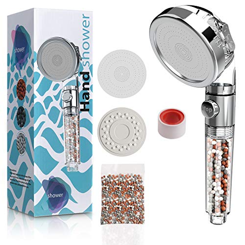 Rovtop Soffione Doccia Anticalcare Alta Pressione - Universale 3 Mode...