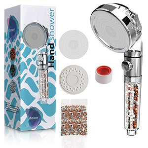 Rovtop Soffione Doccia Anticalcare Alta Pressione - Universale 3 Mode...