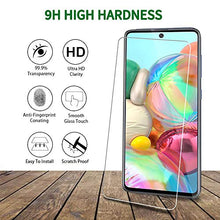 Carica l&#39;immagine nel visualizzatore di Gallery, QHOHQ Compatibile Pellicola Protettiva per Samsung Galaxy A71,Samsung 2 Pezzi