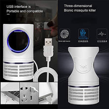 Carica l&#39;immagine nel visualizzatore di Gallery, Bcamelys Lampada Antizanzare, Zanzariera Elettrica 5w Anti Zanzare USB Bianca