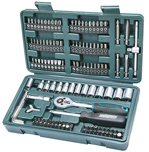 Mannesmann M29166 - Set chiavi a tubo, a cricchetto, In valigetta di... - Ilgrandebazar