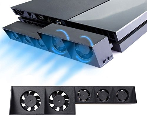 PS4 Ventola di raffreddamento - ElecGear Automatico Temperatura USB External...