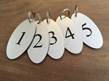 Carica l&#39;immagine nel visualizzatore di Gallery, ORIGIN Portachiavi, Etichette per Chiavi, numerati da 1 a 5 –...