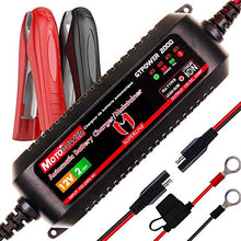 Carica l'immagine nel visualizzatore di Gallery, MOTOPOWER MP00207A Caricabatteria Automatico da 12V 2Amp Smart per batterie al Piombo e agli ioni di Litio