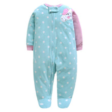 Carica l&#39;immagine nel visualizzatore di Gallery, Bambino Pagliaccetto Fleece Tutina Pigiama Carino Tuta Maniche Lunghe Body... - Ilgrandebazar