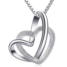 Carica l&#39;immagine nel visualizzatore di Gallery, B.Catcher Collana da donna a cuore in argento per donne, collane con... - Ilgrandebazar