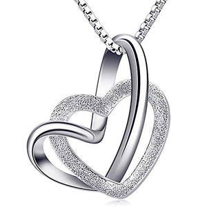 B.Catcher Collana da donna a cuore in argento per donne, collane con... - Ilgrandebazar