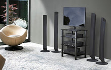 Carica l'immagine nel visualizzatore di Gallery, FITUEYES Supporto HIFI, Mobile 60 x 45,5 x 76,2 cm / Tubo Rotondo - Ilgrandebazar