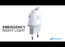Carica l&#39;immagine nel visualizzatore di Gallery, Electraline 58303 Torcia d&#39;Emergenza Automatica con Funzione Luce di Bianco
