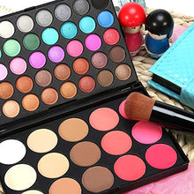 Carica l&#39;immagine nel visualizzatore di Gallery, Eyeshadow Palette Makeup, 40Colors + 15Colors Blusher &amp; Concealer... - Ilgrandebazar