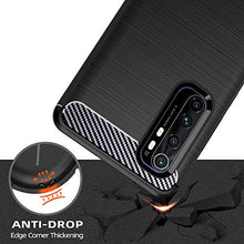 Carica l'immagine nel visualizzatore di Gallery, Peakally Cover Xiaomi Mi Note 10 Lite, Fibra di Carbonio Morbido TPU...