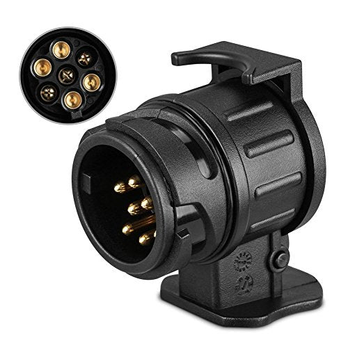 13 pin a 7 adattatore rimorchio,camion caravan gancio traino spina...