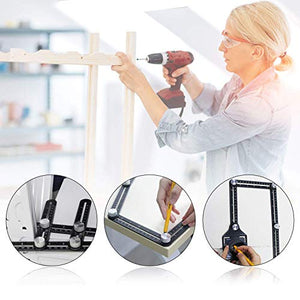 Foratura localizzatore, Angleizer template Tool aluminum alloy Jig foro bit...
