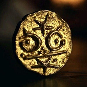 Mesky Moneta Fortuna Mad Sweeney Cosplay Golden Painted da Collezione oro - Ilgrandebazar