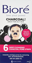 Carica l&#39;immagine nel visualizzatore di Gallery, Biore, Cerottini al carbone per i punti neri, 6 pz. - Ilgrandebazar