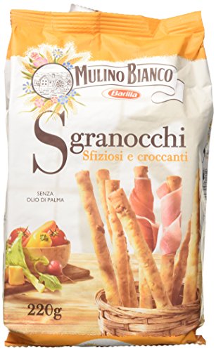 Mulino Bianco Grissini Sgranocchi Croccanti Perfetti come Snack - 220 g